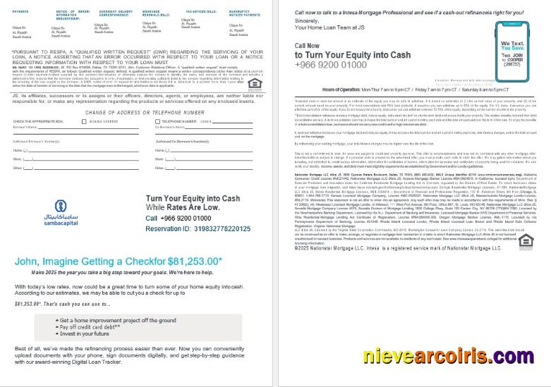 Saudi Arabia Samba Bank Mortgage Statement In Word And PDF Formats 3 4 Preview