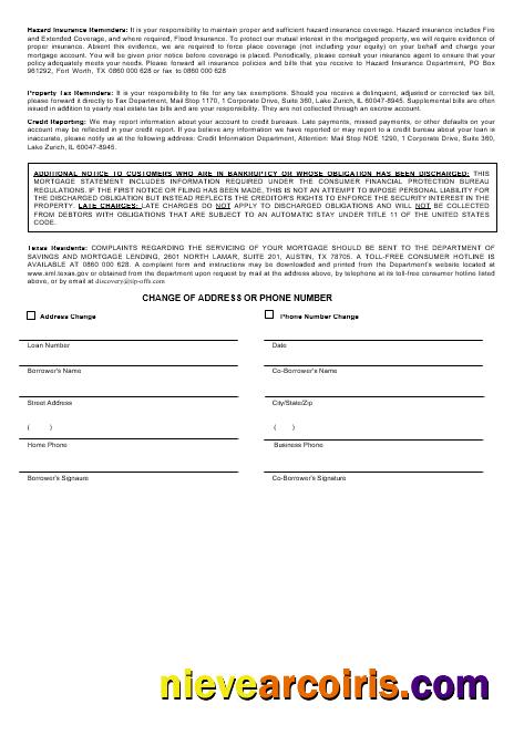 South Africa Discovery Bank Mortgage Statement In Word And PDF Formats 3 Photolook