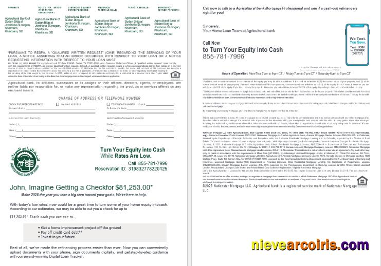 Sudanese Agricultural Bank Of Sudanese Bank Mortgage Loan Statement In Word And PDF Formats , 4 Pages 3 4 Photolook