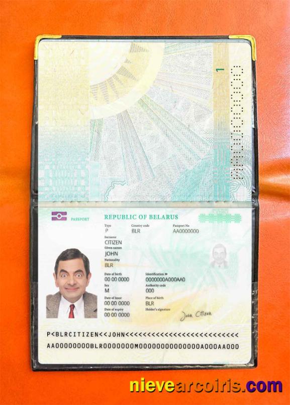 Belarus Pass (2020 Present) Photo Look Sample