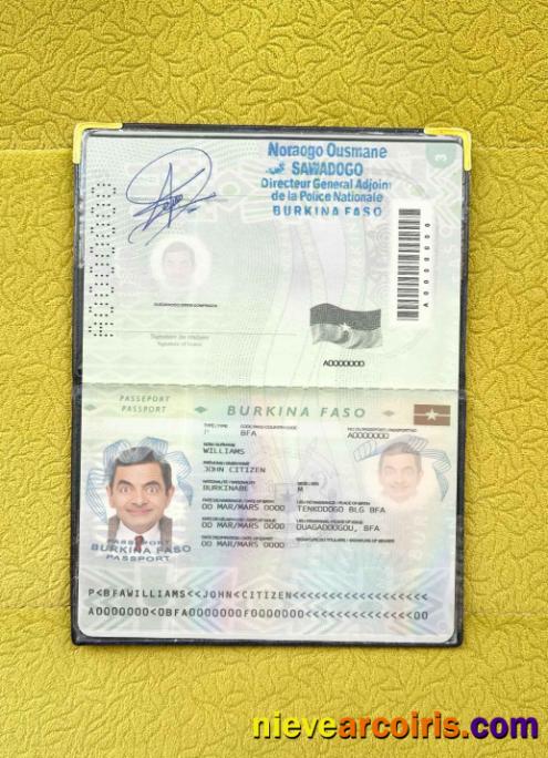 Burkina Faso Pass (2008 2018) Photo Look Sample