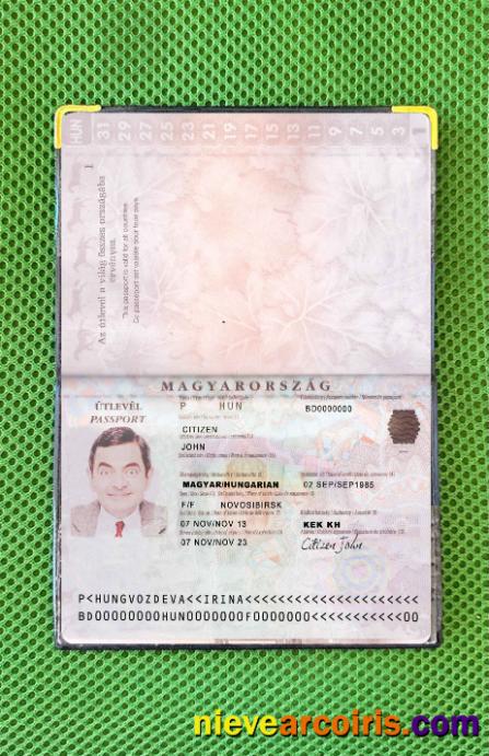 Hungary Pass Version 2 Photo Look Photolook