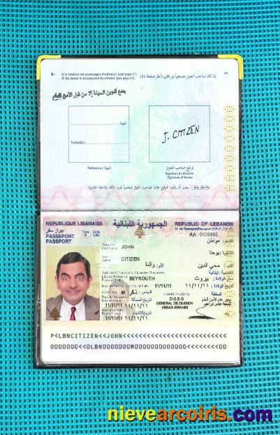 Lebanon Passport Photo Look Photolook