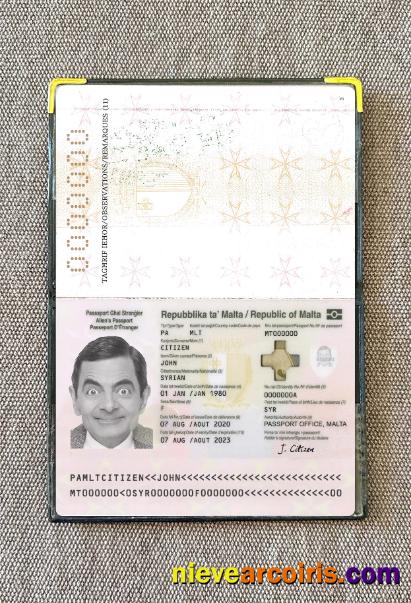 Malta Passport 2020 Present Photolook Preview