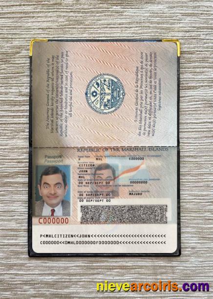 Marshall Islands Pass Photo Look Sample