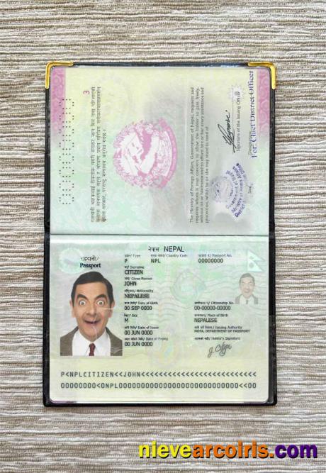 Nepal Passport Photo Look Preview
