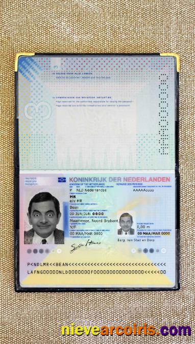 Netherlands Passport (2014 Present) Photo Look Preview