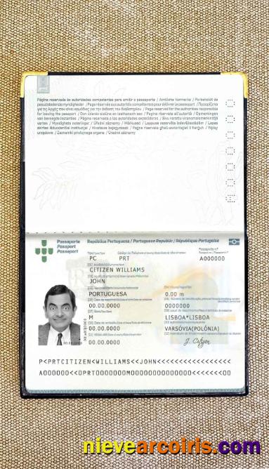 Portugal Passport (2006 2017) Photo Look Photolook