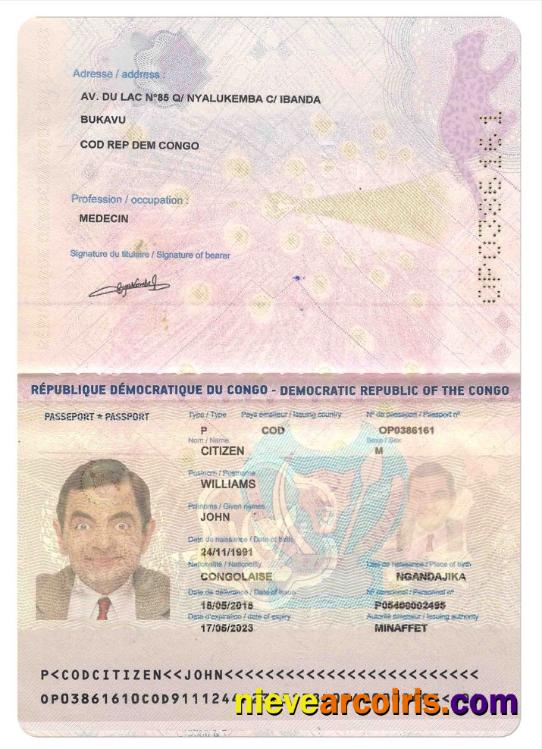 Congo Pass (2015 Present) Sample