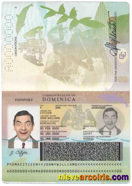 Dominica Passport Photolook