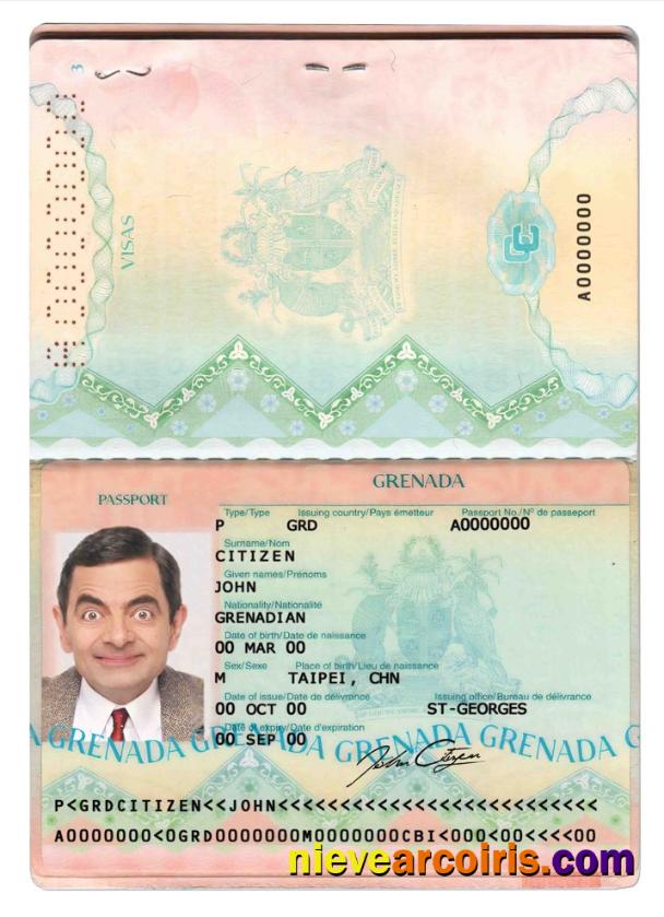 Grenada Passport Photolook