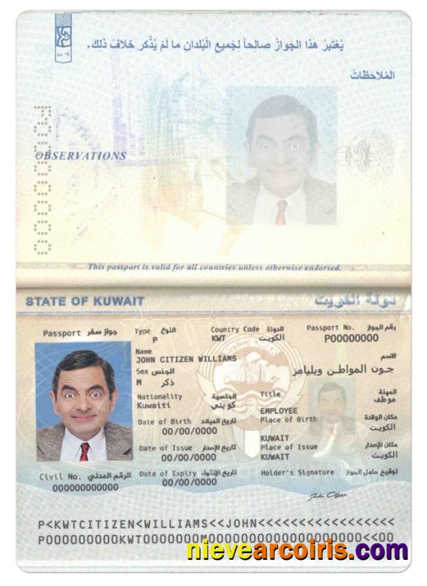 Kuwait Passport Photolook