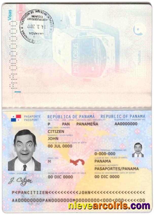 Panama Passport Preview