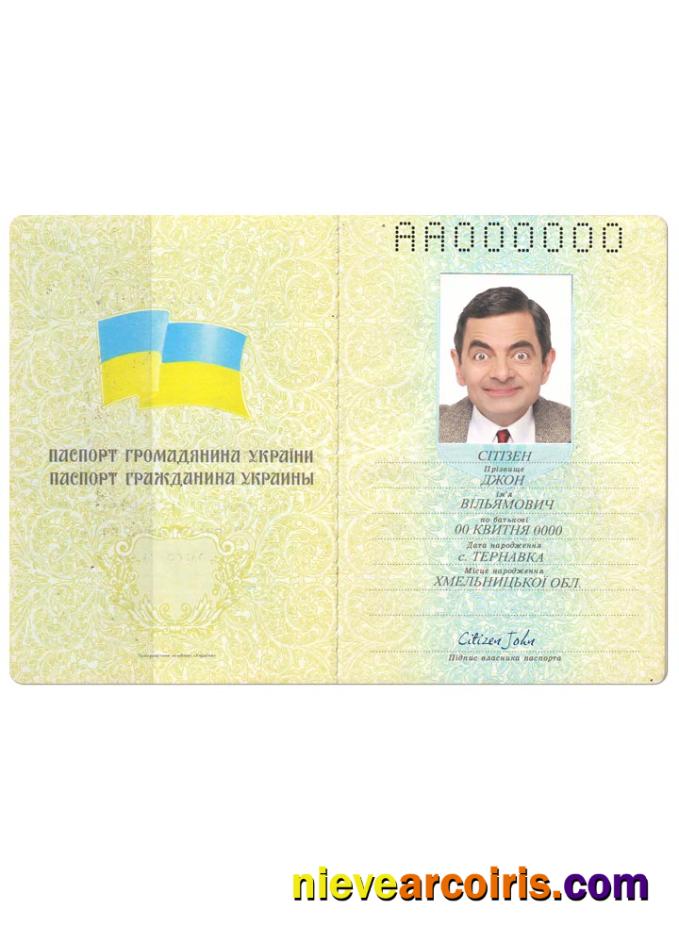 Ukraine Pass Version 3 Photolook