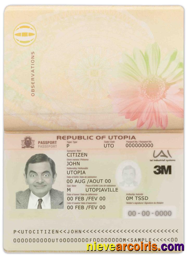 Utopia Passport Preview