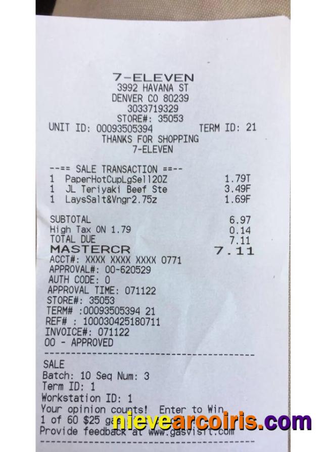 7 Eleven Store Payment Check Photolook