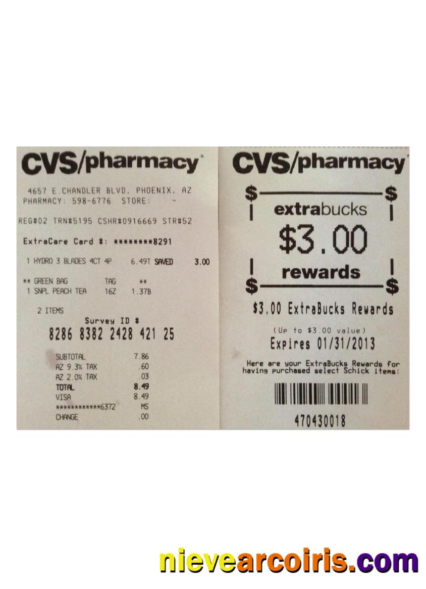 Realistic PHARMACY Receipt Template