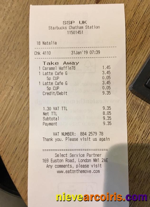 Starbucks Company Payment Check Photolook