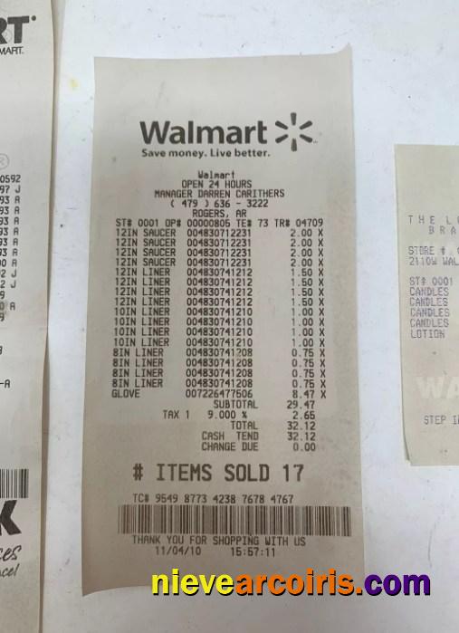 Walmart Retailer Corporation Check Preview