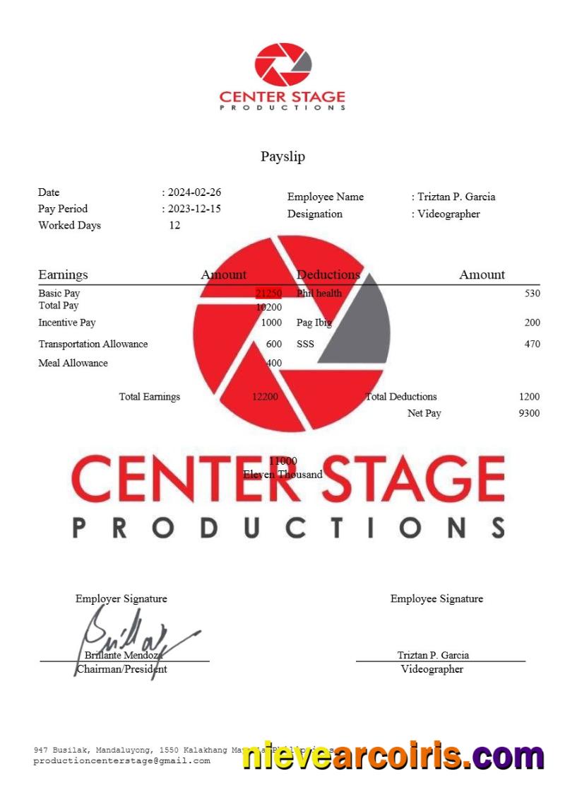 Premium Center Stage Productions Payslip Template In Word And PDF Formats.pdf, 3