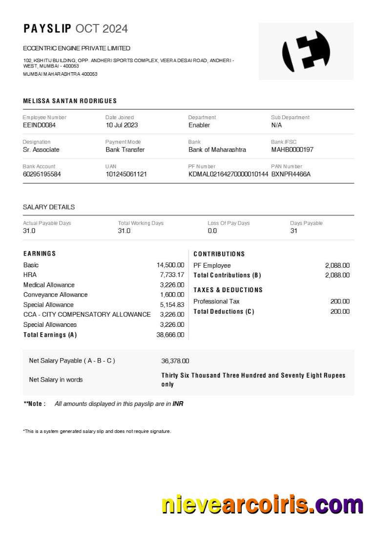 Premium Eccentric Engine Payslip Template In Word And PDF Formats.pdf, 1