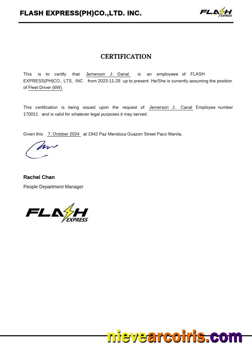 Realistic Flash Express Co. Payslip Template In Word And PDF Formats.pdf, 1