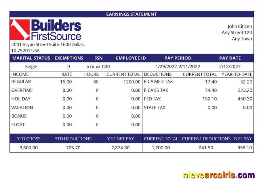 USA Building Materials Earning Photolook
