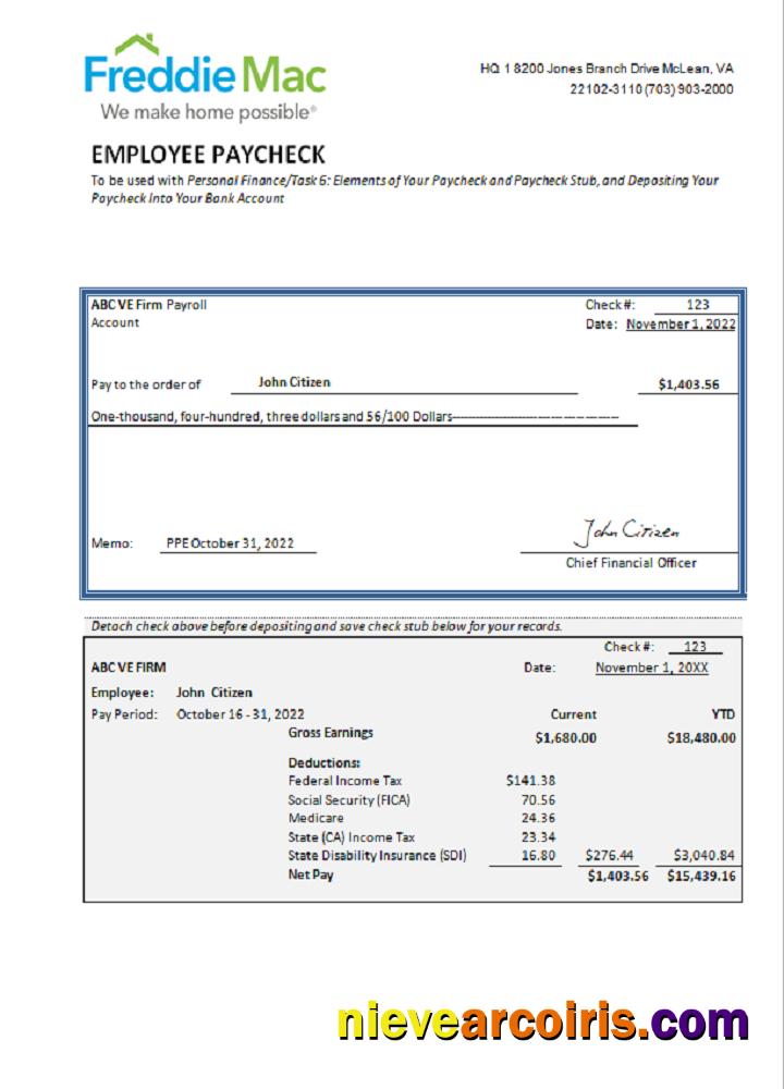 Editable USA Financial Company Employee Sheet Template In Word And PDF Format, Version 3