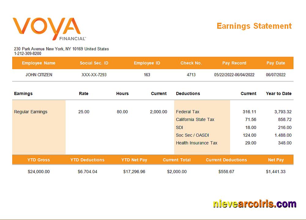 Editable USA Financial Company Employee Sheet Template In Word And PDF Format, Version 4