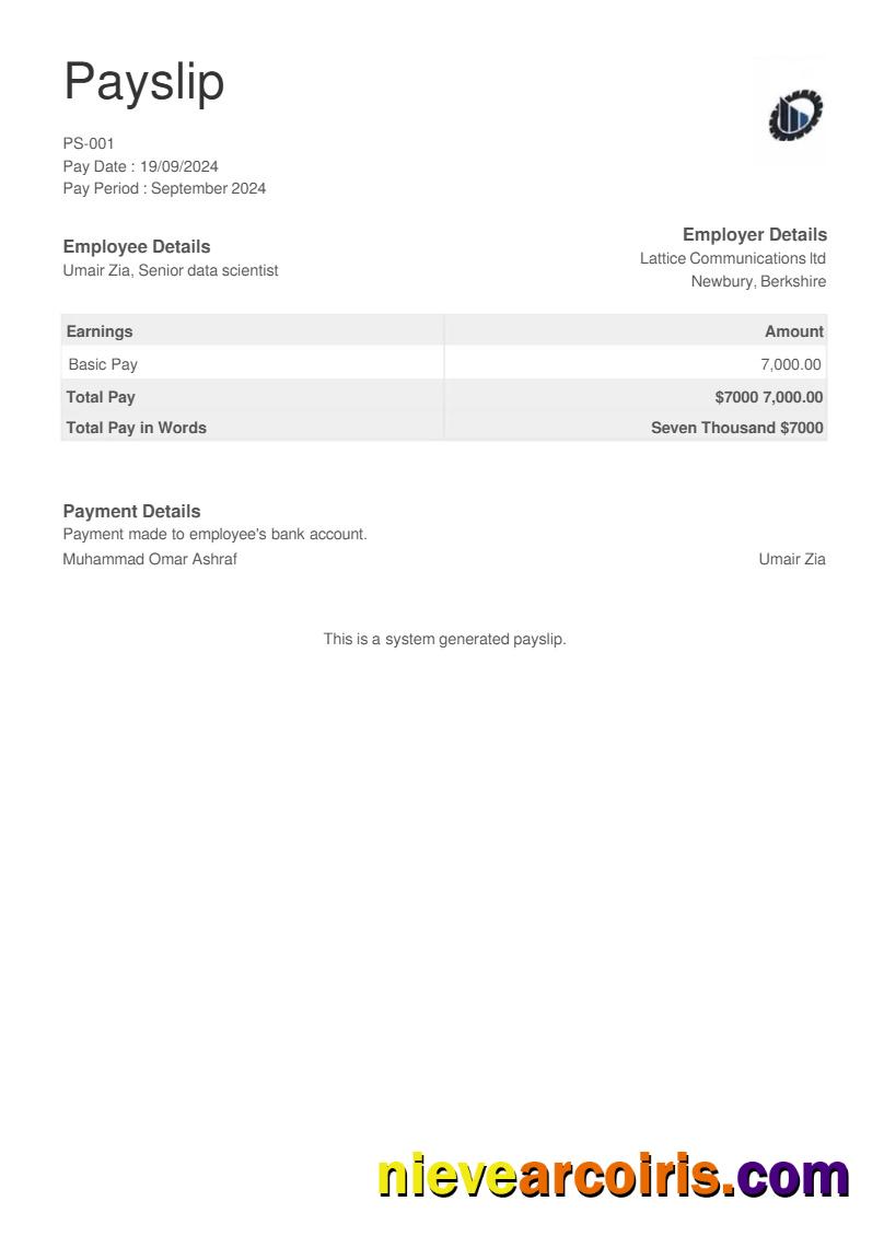 Realistic Equipment Testing Company Payslip Template In Word And PDF Formats.pdf, 1