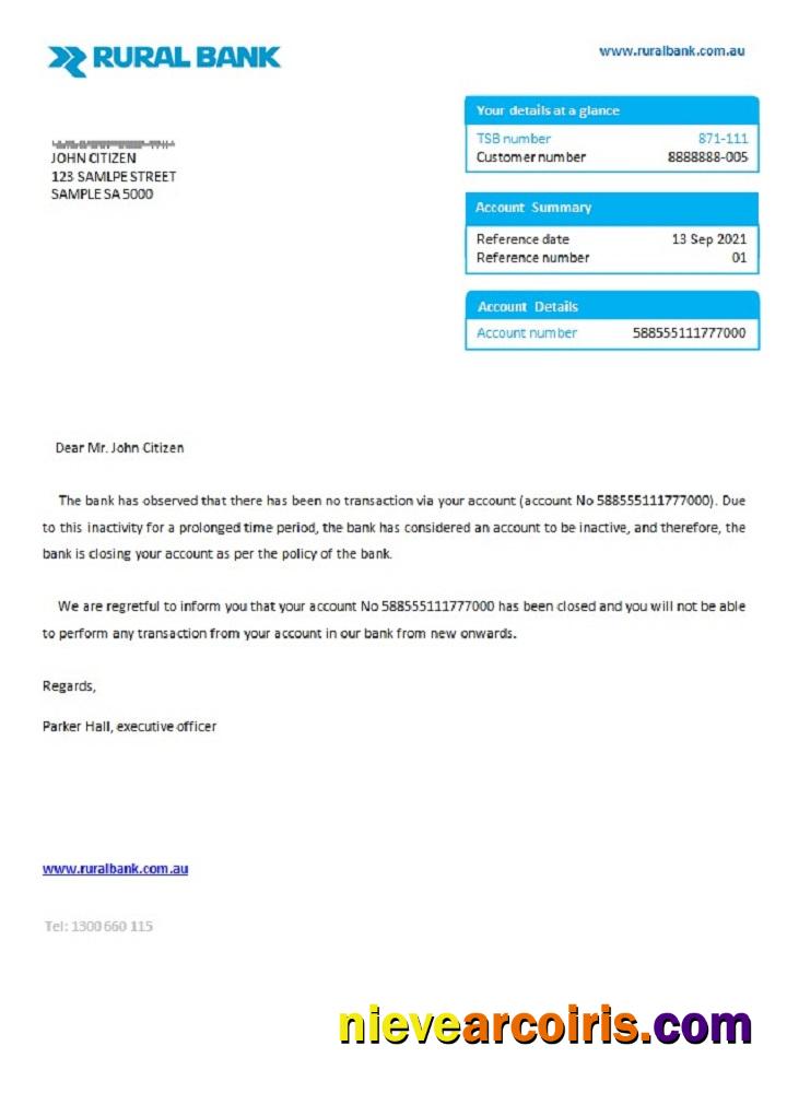 Australia Rural Closure Reference Preview