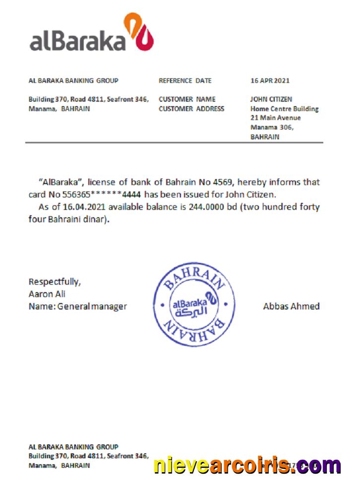 Bahrain Al Baraka Reference Photolook