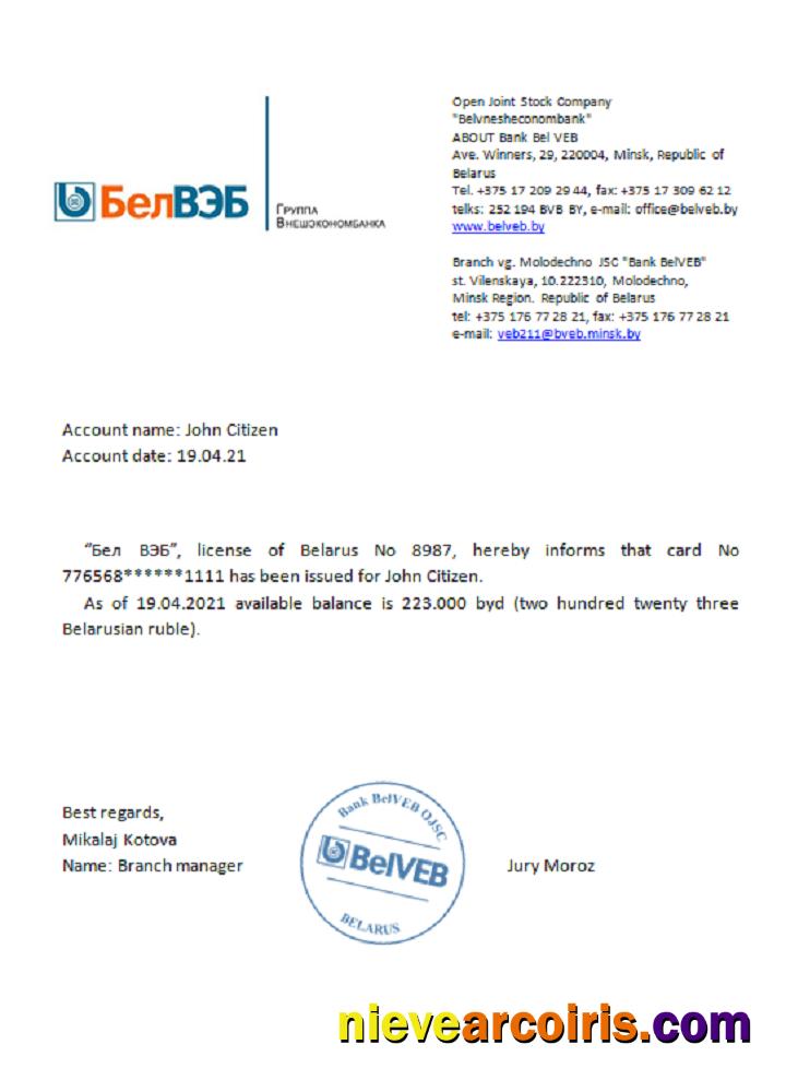 Belarus BelVeb Reference Photolook