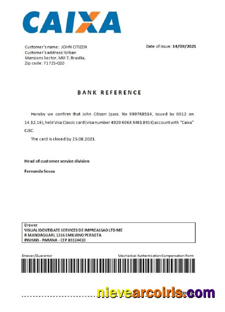 Brazil Caixabank Closure Reference Photolook