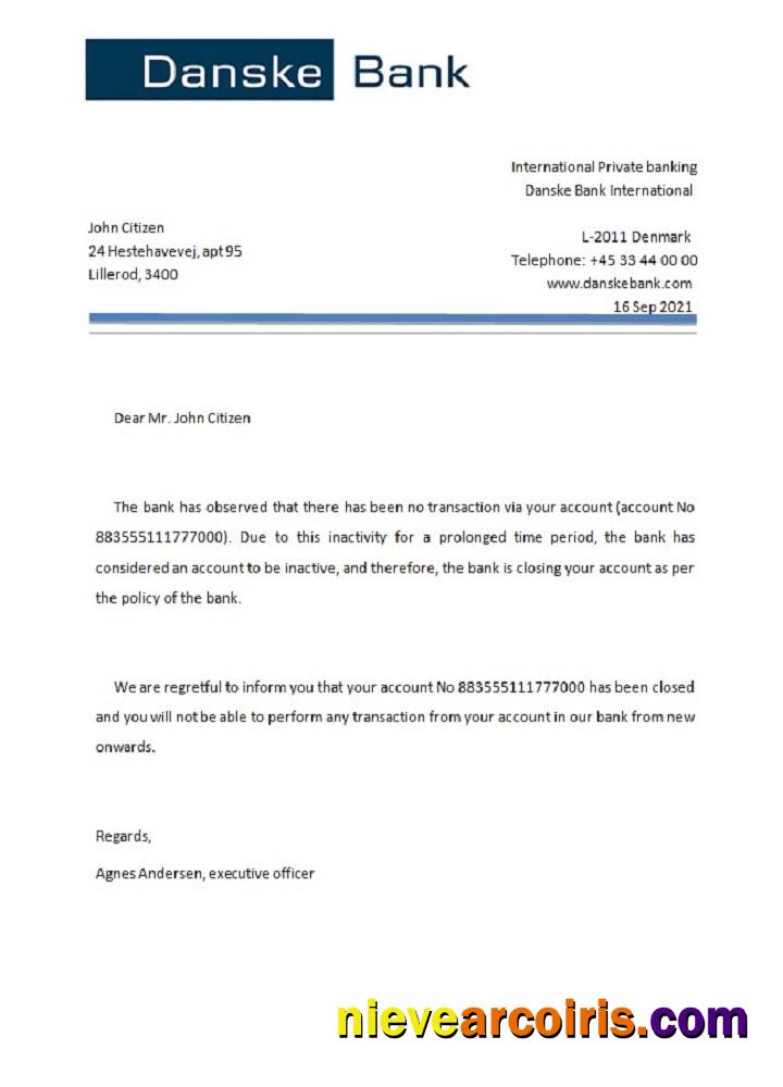 Denmark Danskebank Closure Reference Preview