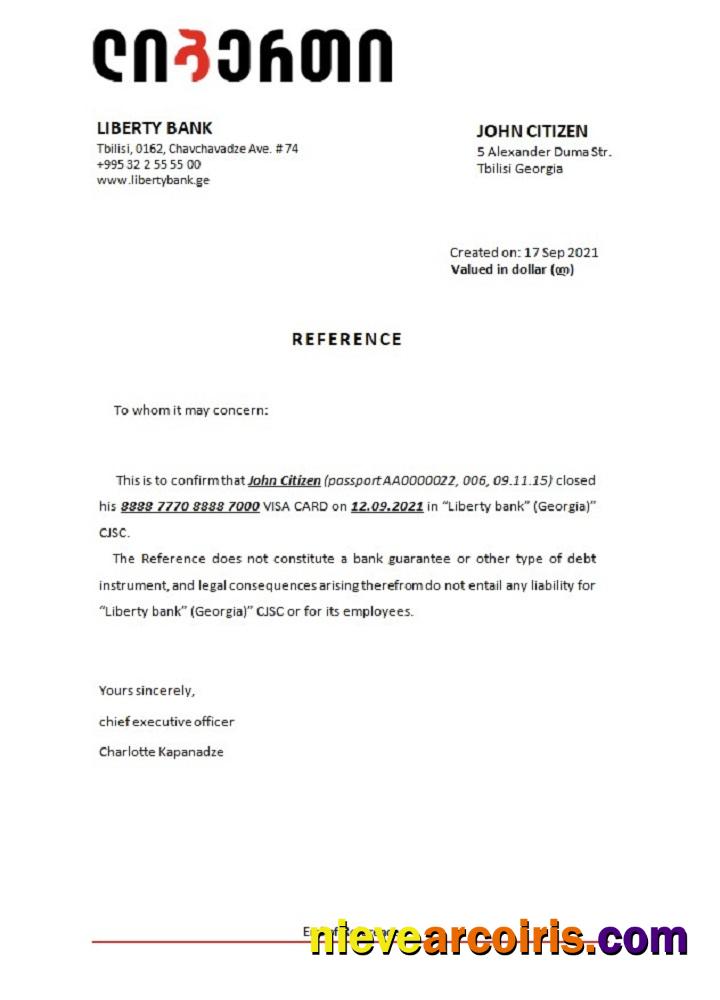 Georgia Liberty Bank Closure Reference Photolook