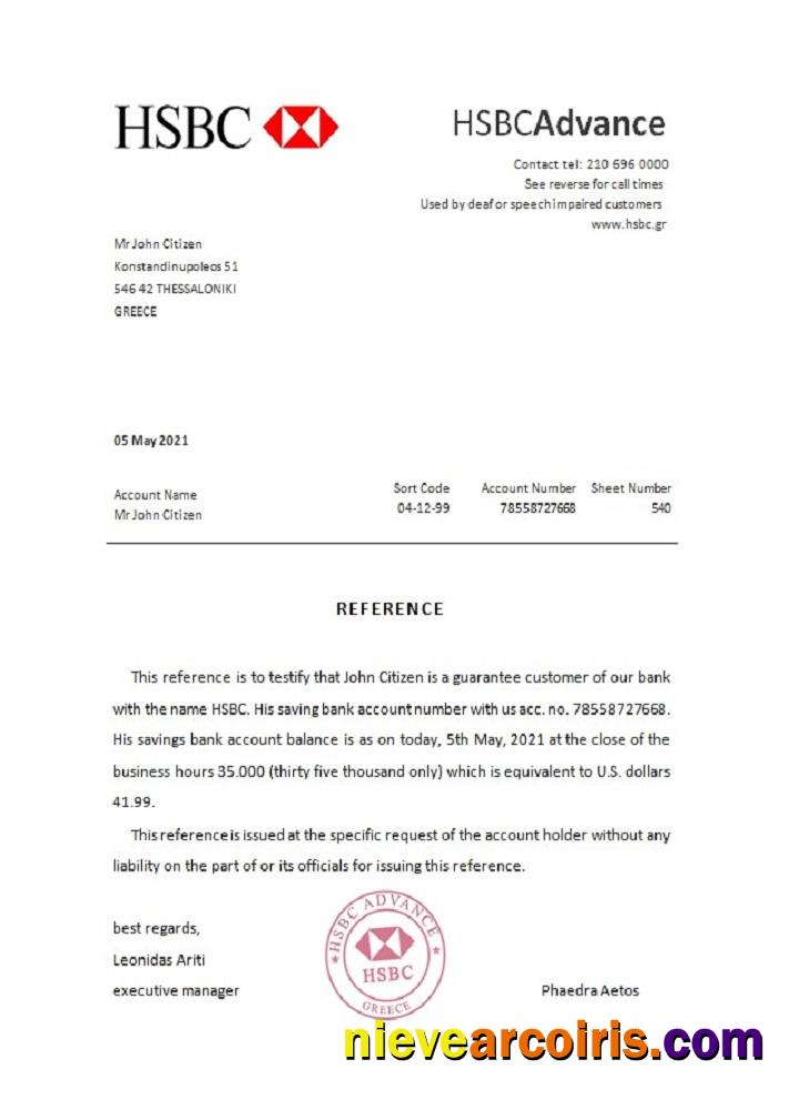 Greece HSBC Reference Preview