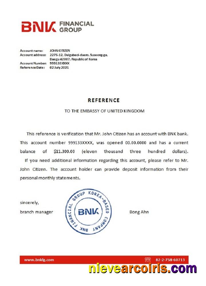 Korea BNK Bank Reference Preview