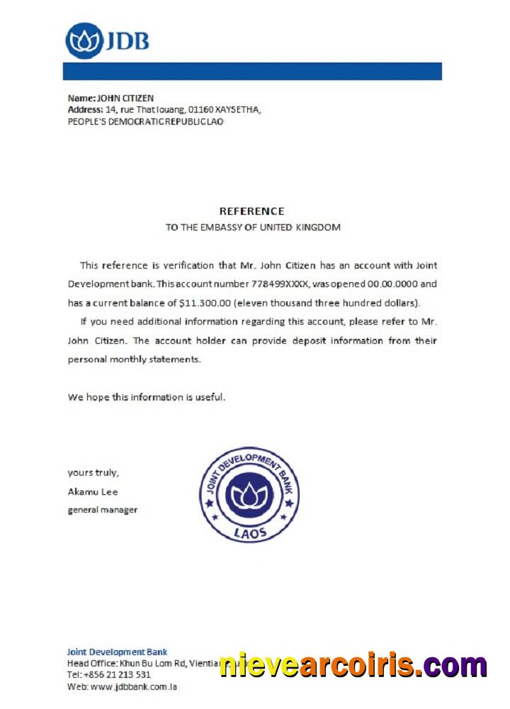 Laos Joint Development Bank Reference Preview