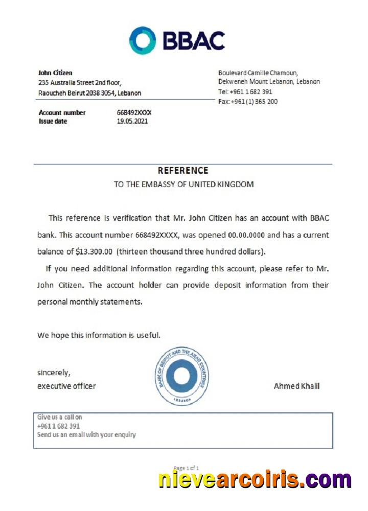 Lebanon BBAC Reference Preview