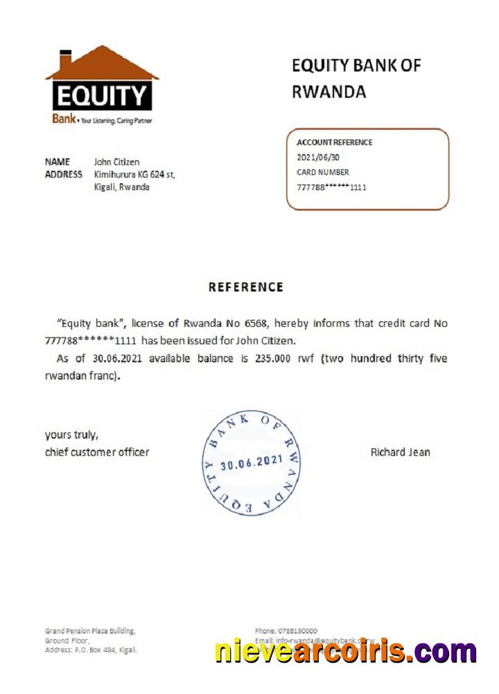 Rwanda Equity Reference Photolook