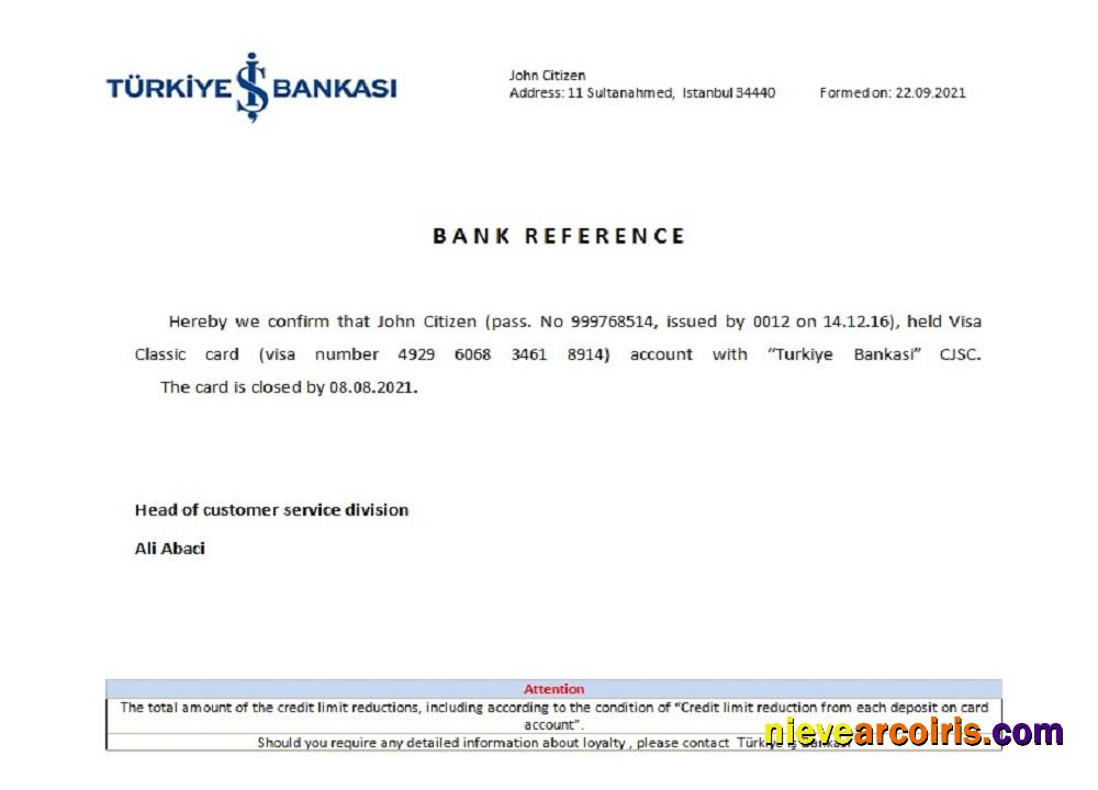Turkey Is Bankasi Closure Reference Preview