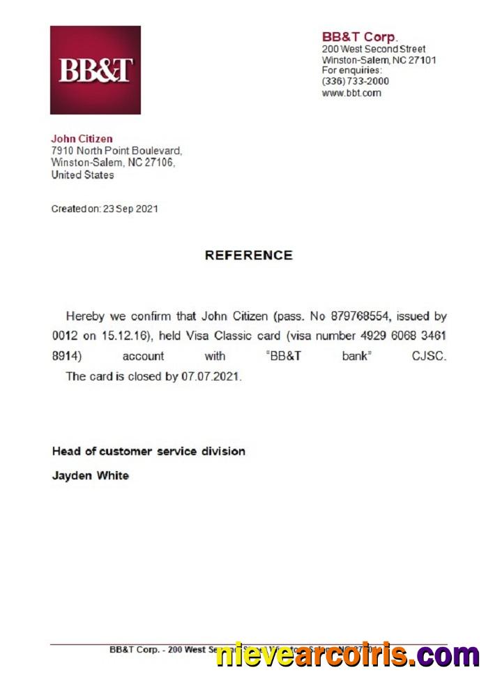USA BB&T Closure Reference Preview