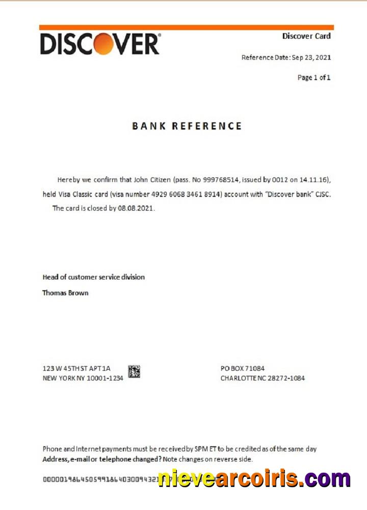 USA Discover Closure Reference Photolook