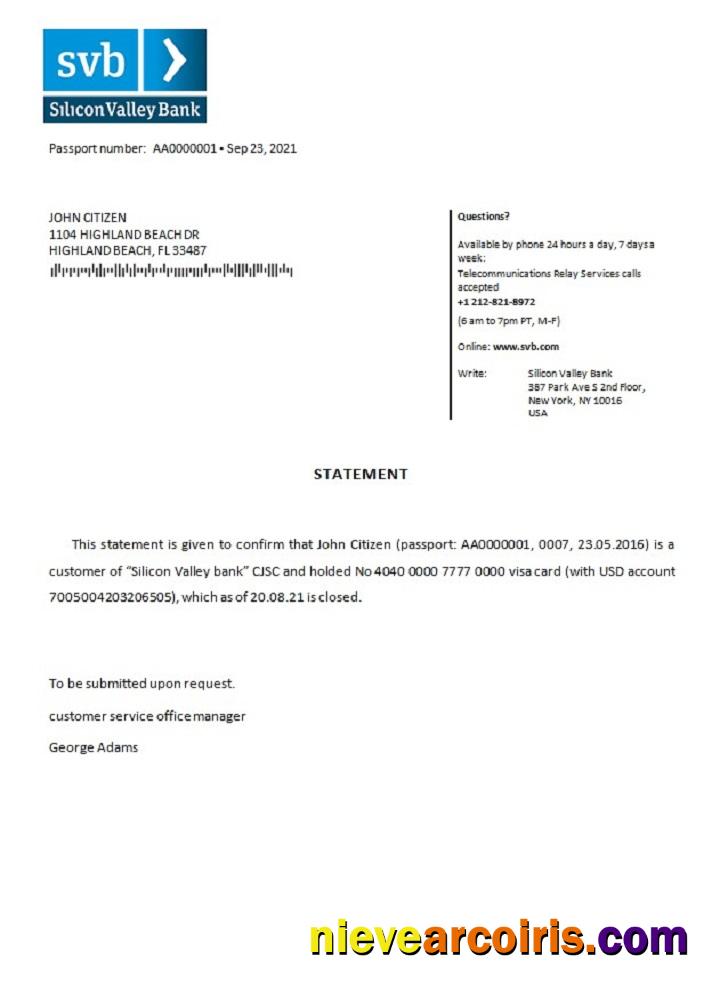 USA Silicon Valley Bank Closure Reference Photolook