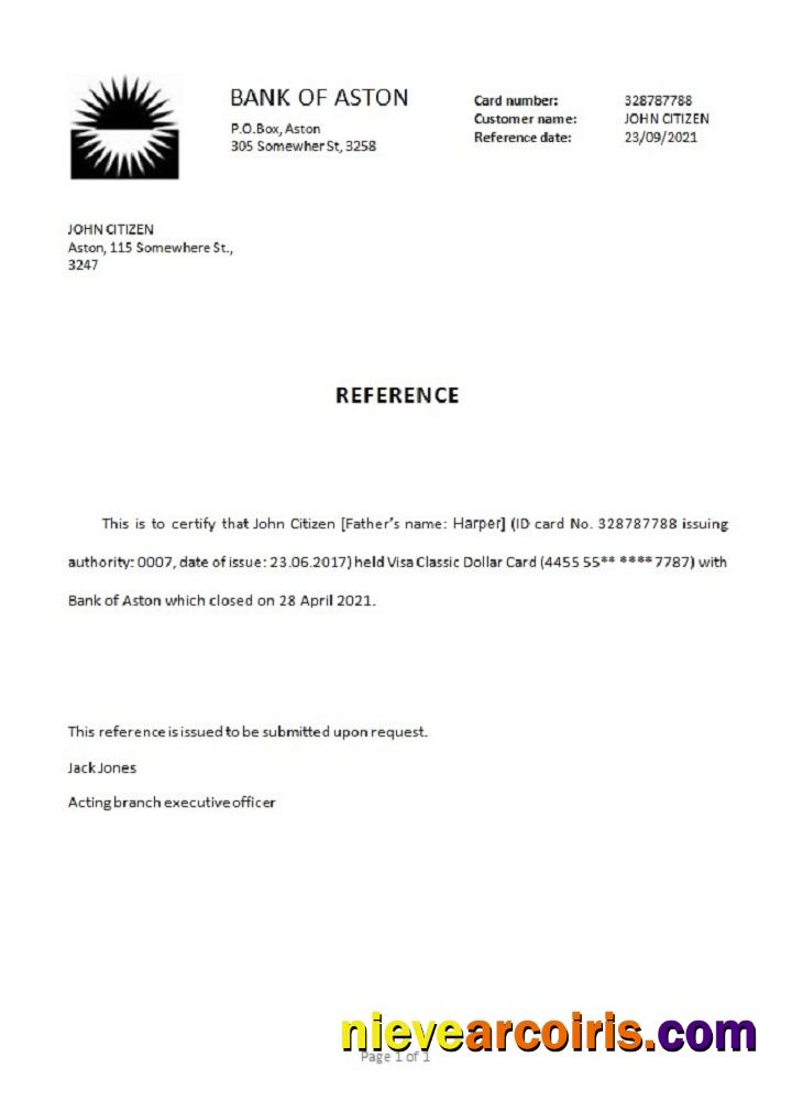 United Kingdom Bank Of Aston Closure Reference Photolook