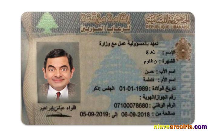 Lebanon Residence Permit Photolook