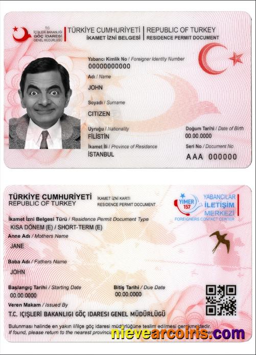 Turkey Residence Permit Photolook