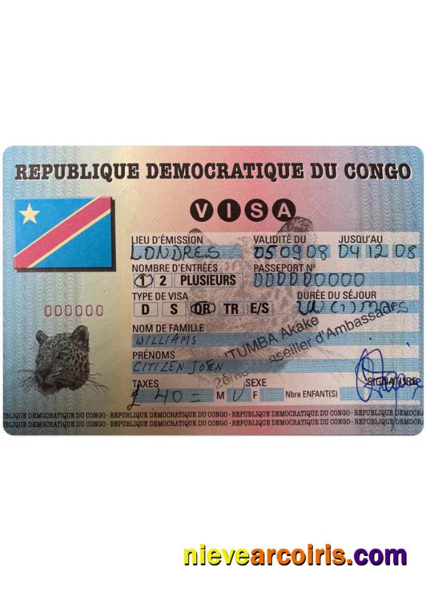 CONGO Visa Photolook