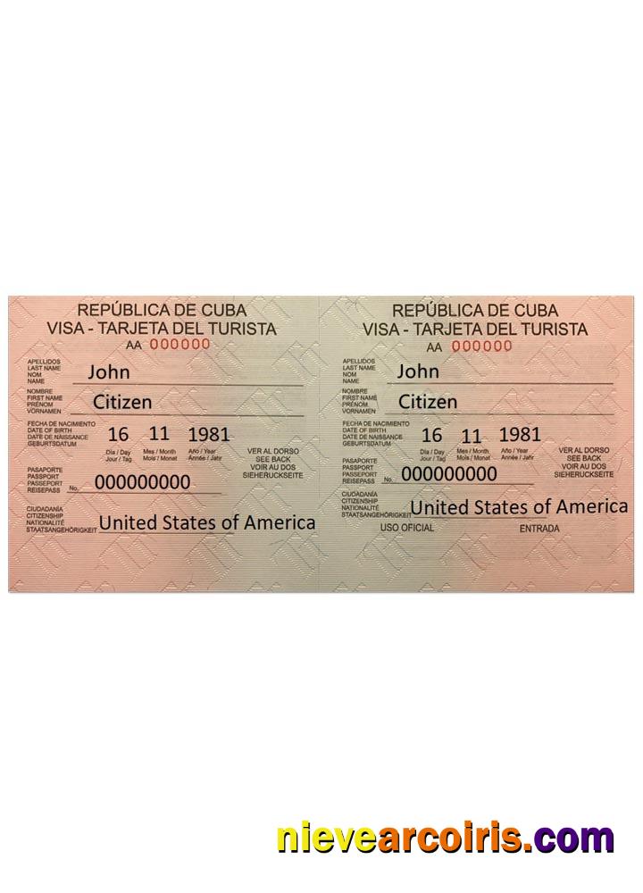 CUBA Visa Preview